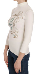 Exte Crew Neck It Is Not A Frame Up! Print Blouse - IT38|XS - Blouses