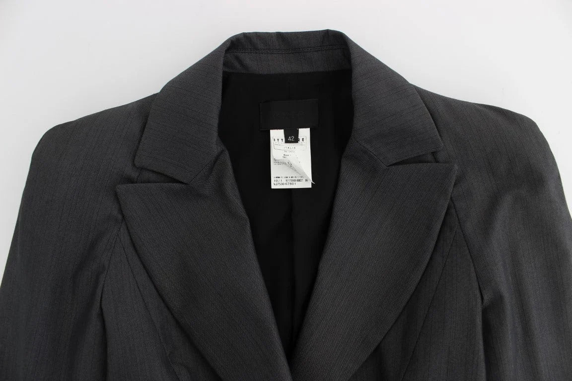 Exte Gray One Button Two Piece Suit - IT42|M - Pant Suits