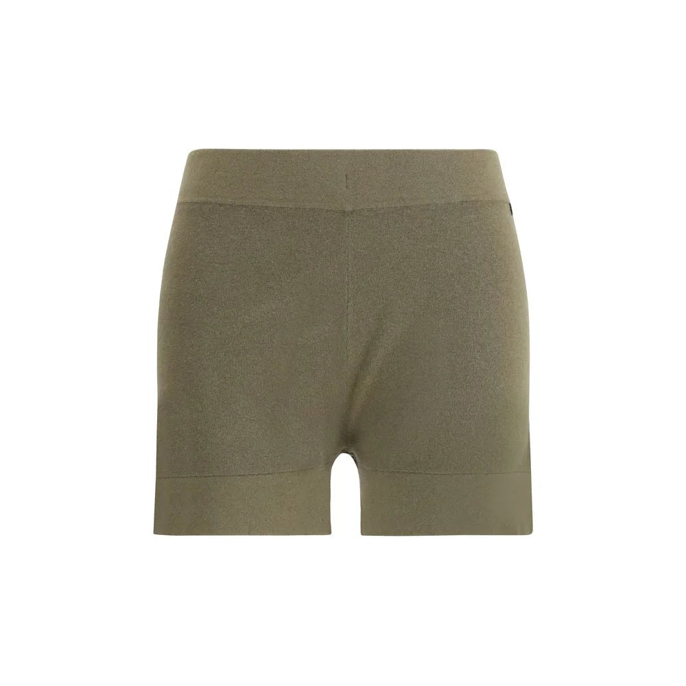 Extreme Cashmere Bicolor Cotton Bermuda Shorts - One Size