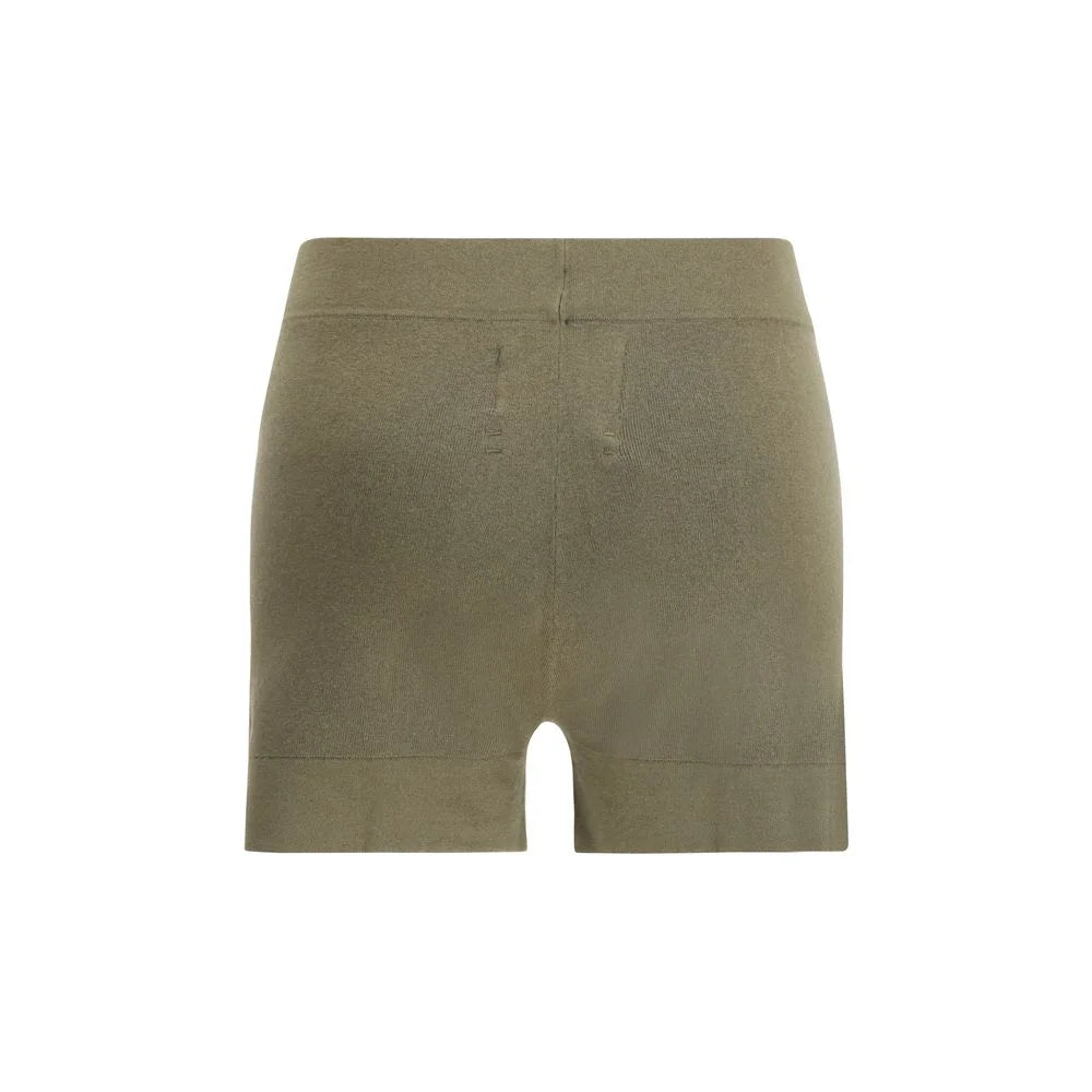 Extreme Cashmere Bicolor Cotton Bermuda Shorts - One Size
