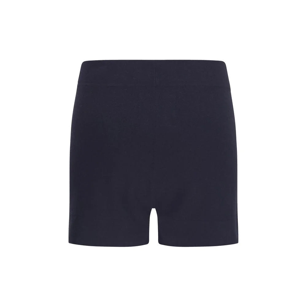 Extreme Cashmere Blue Cotton Bermuda Shorts - One Size