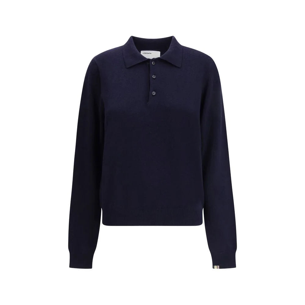 Extreme Cashmere Blue Cashmere Cashmere Sweater - One Size