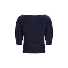 Extreme Cashmere Blue Cashmere Cashmere Sweater - One Size