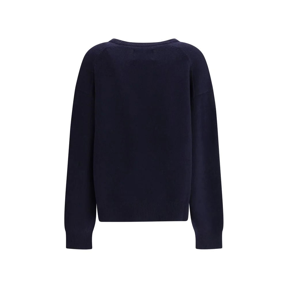 Extreme Cashmere Blue Cashmere Sweatshirt - One Size