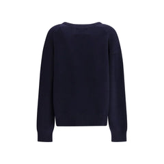 Extreme Cashmere Blue Cashmere Sweatshirt - One Size