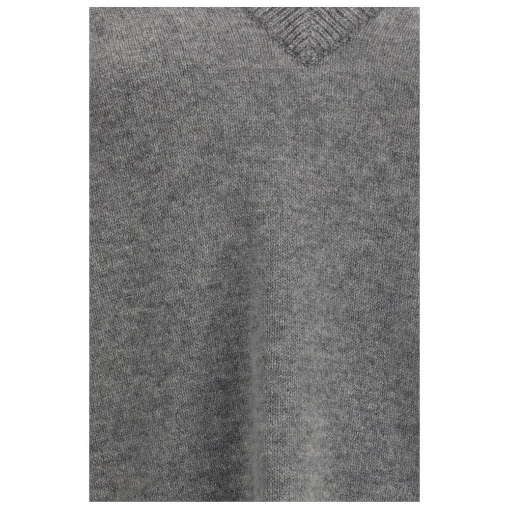 Extreme Cashmere Gray Cashmere Cashmere Sweater - One Size