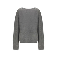 Extreme Cashmere Gray Cashmere Cashmere Sweater - One Size