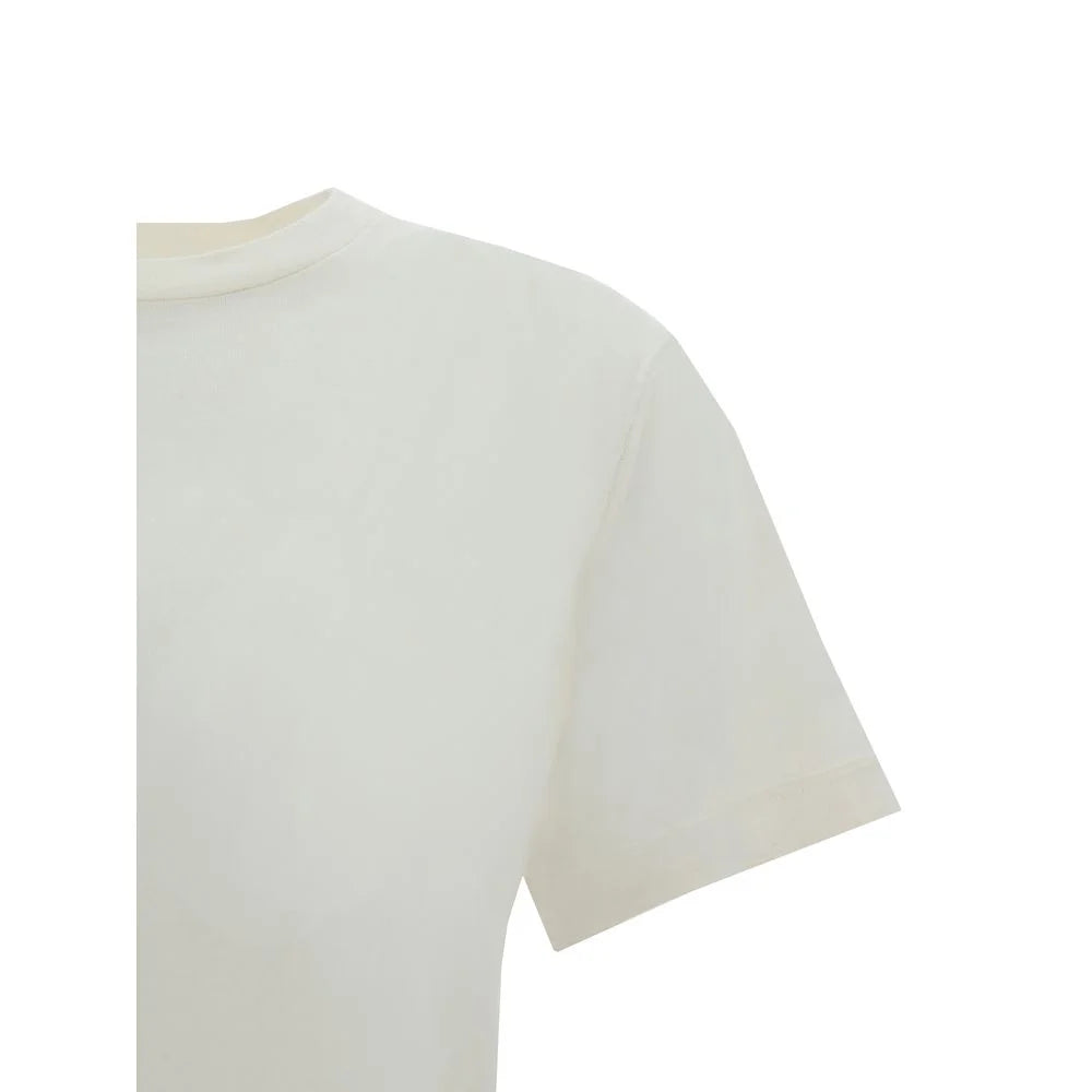 Extreme Cashmere White Cotton Top - One Size