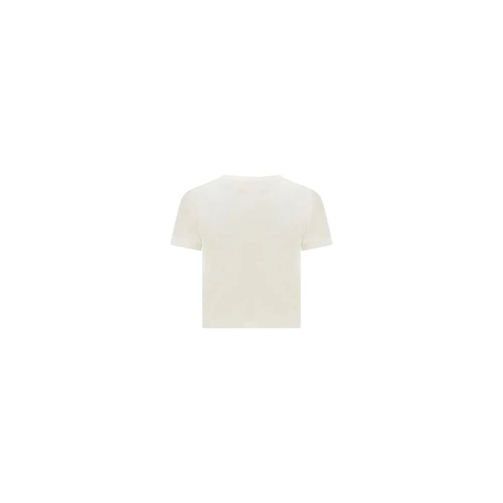 Extreme Cashmere White Cashmere T-Shirt - One Size
