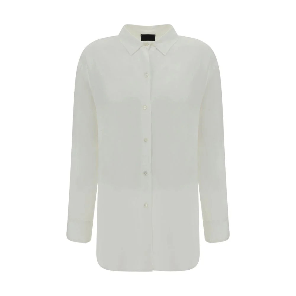 F.IT White Acetate Dress Shirt - IT46|XL