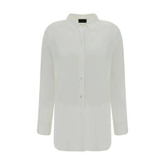 F.IT White Acetate Dress Shirt - IT46|XL