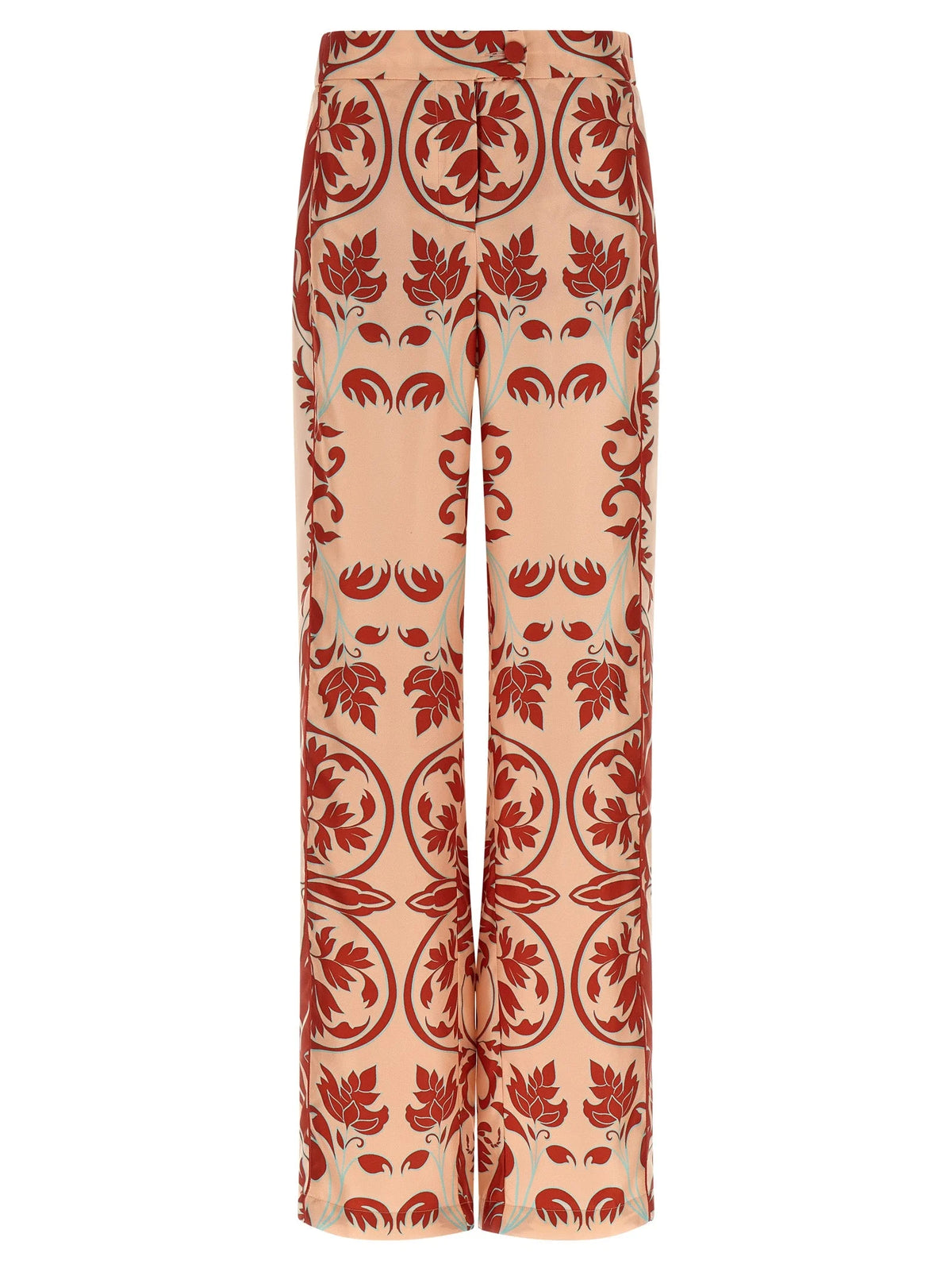 F.R.S. - FOR RESTLESS SLEEPERS Multicolor Silk Casual Pants