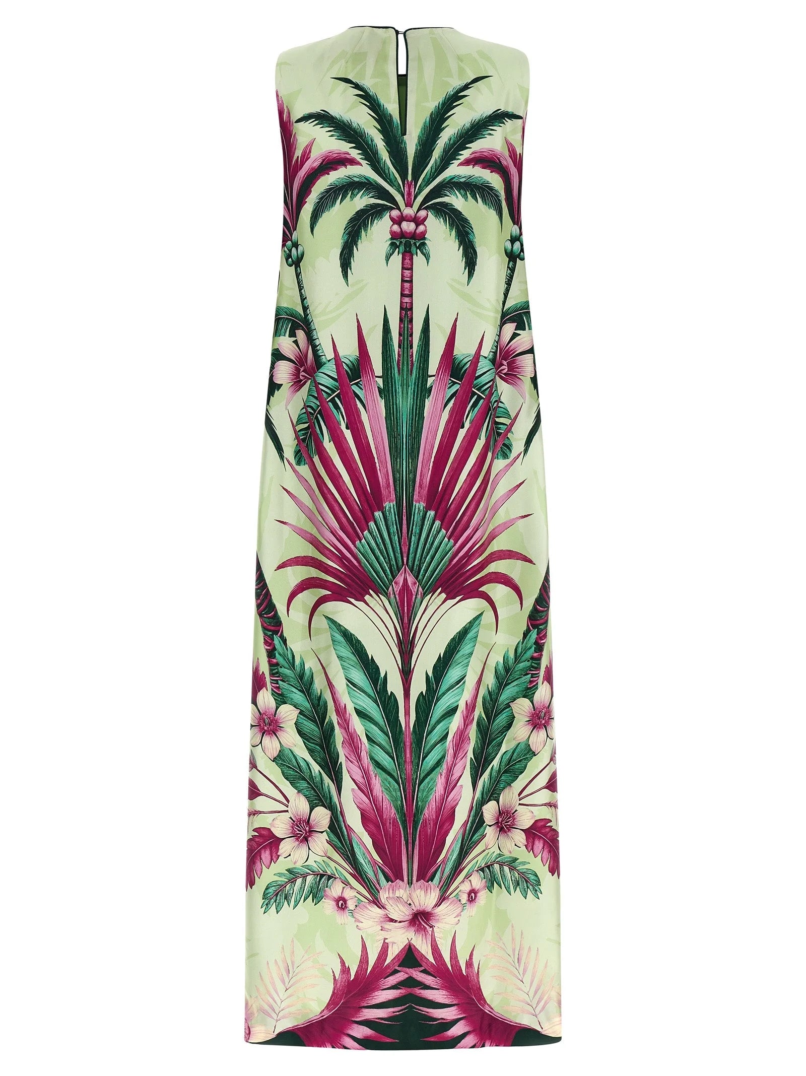 F.R.S. - FOR RESTLESS SLEEPERS Multicolor Silk Long Dress