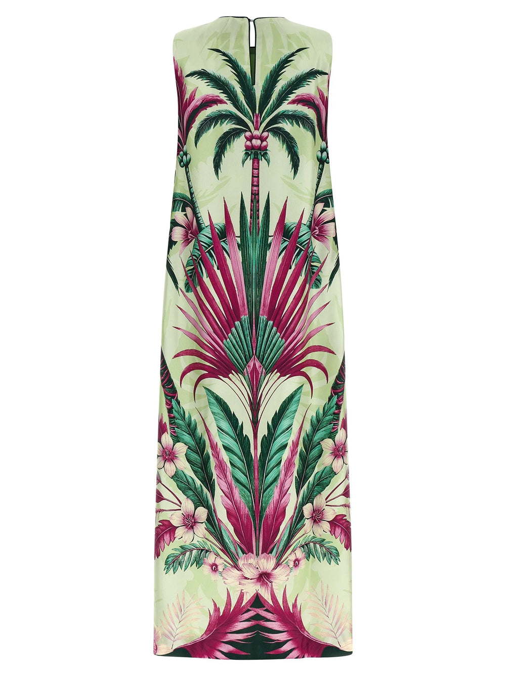 F.R.S. - FOR RESTLESS SLEEPERS Multicolor Silk Long Dress
