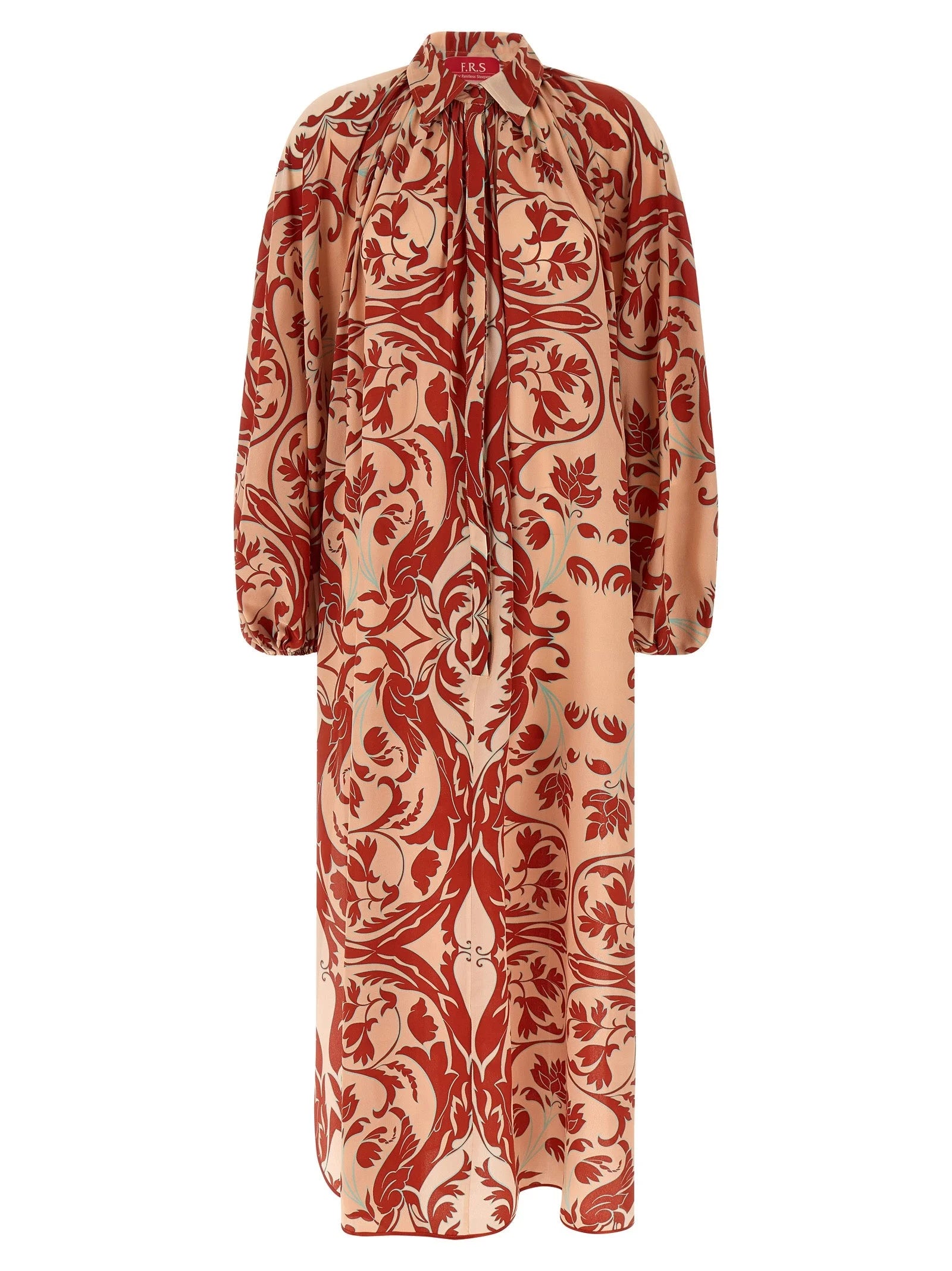 F.R.S. - FOR RESTLESS SLEEPERS Multicolor Silk Long Dress - S