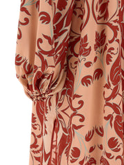F.R.S. - FOR RESTLESS SLEEPERS Multicolor Silk Long Dress - S