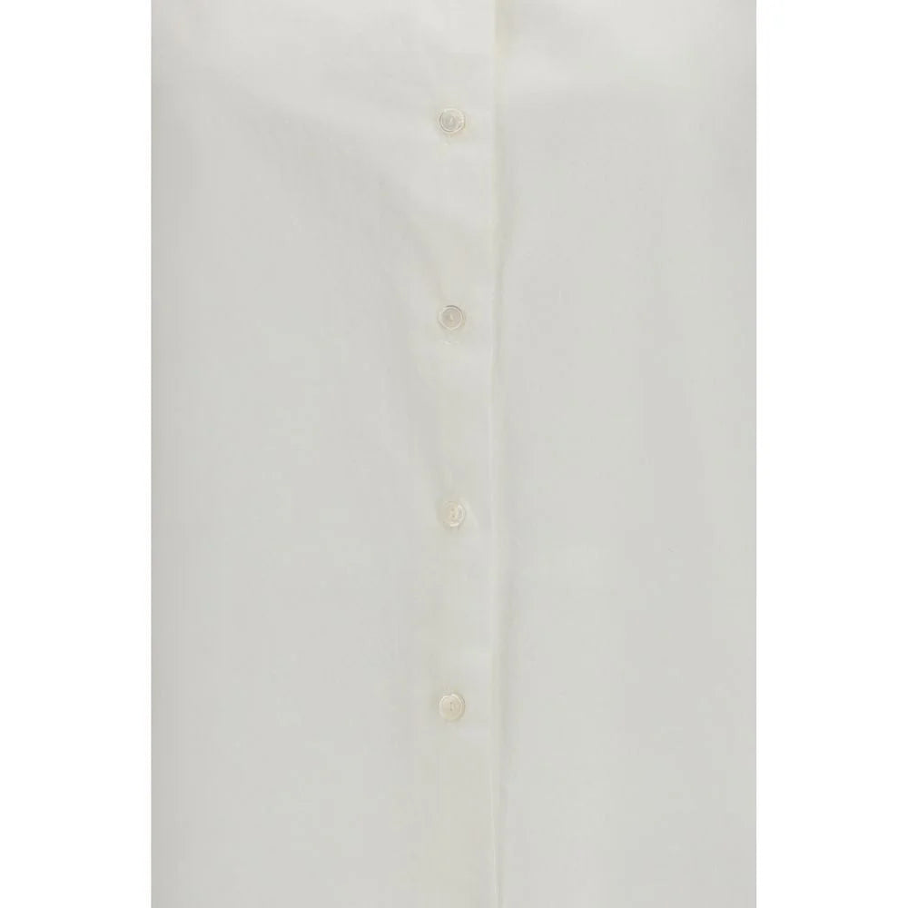The Row White Cotton Dress Shirt