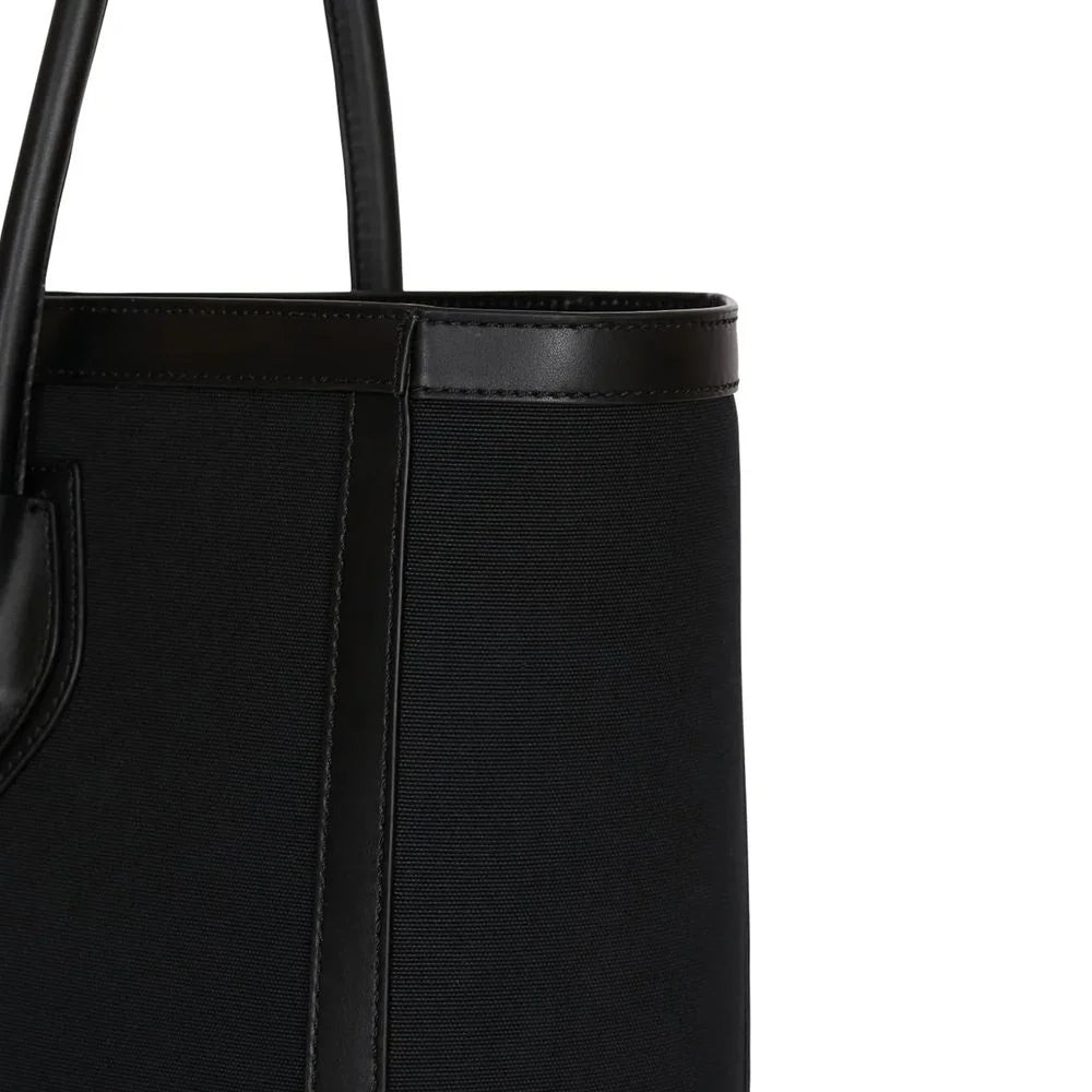 Balmain Black Cotton Tote Bag