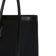 Balmain Black Cotton Tote Bag