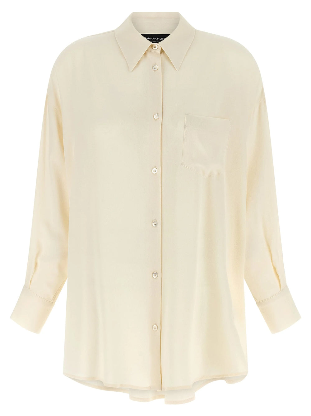Fabiana Filippi Beige Acetate Blouse