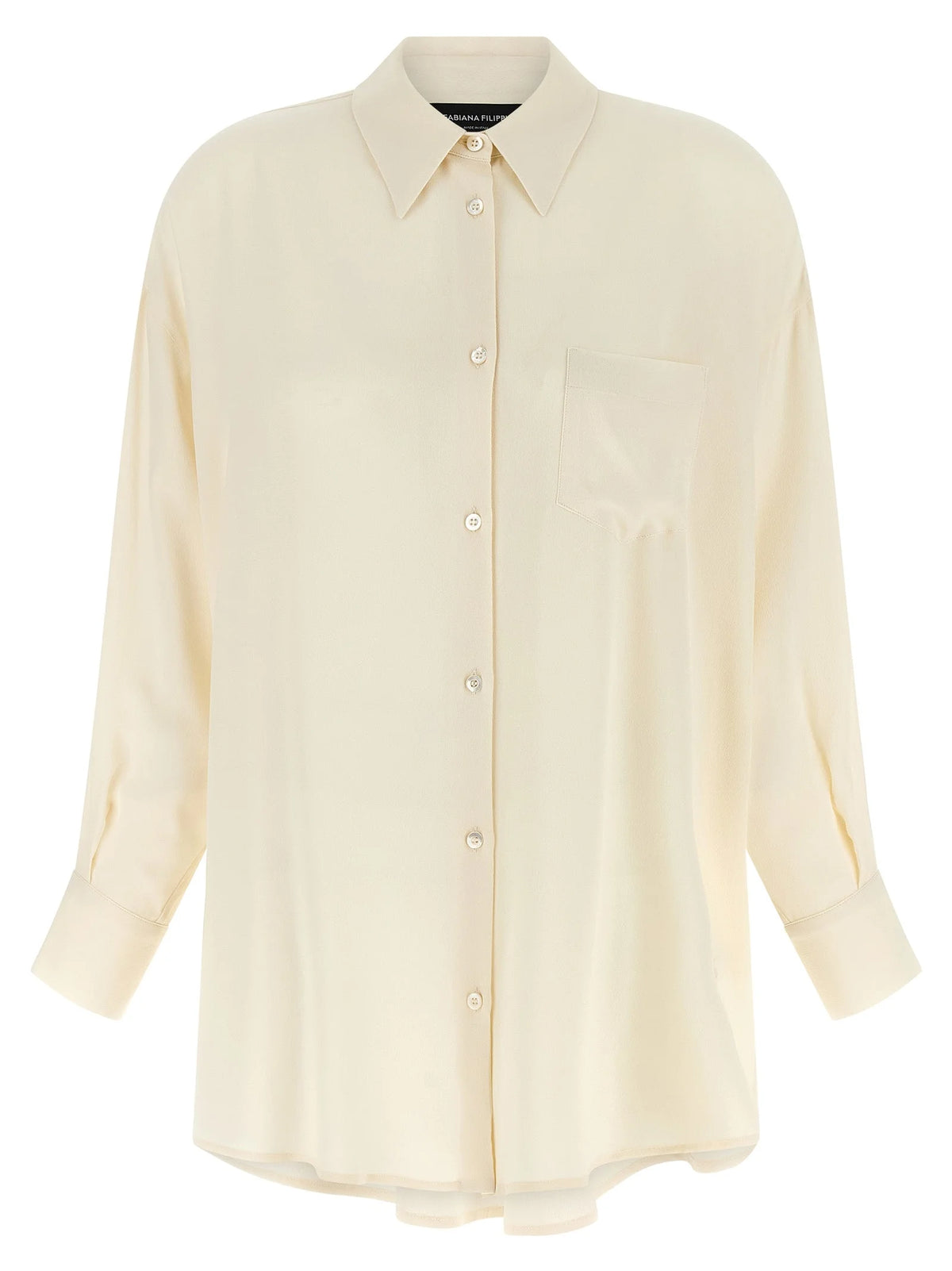 Fabiana Filippi Beige Acetate Blouse