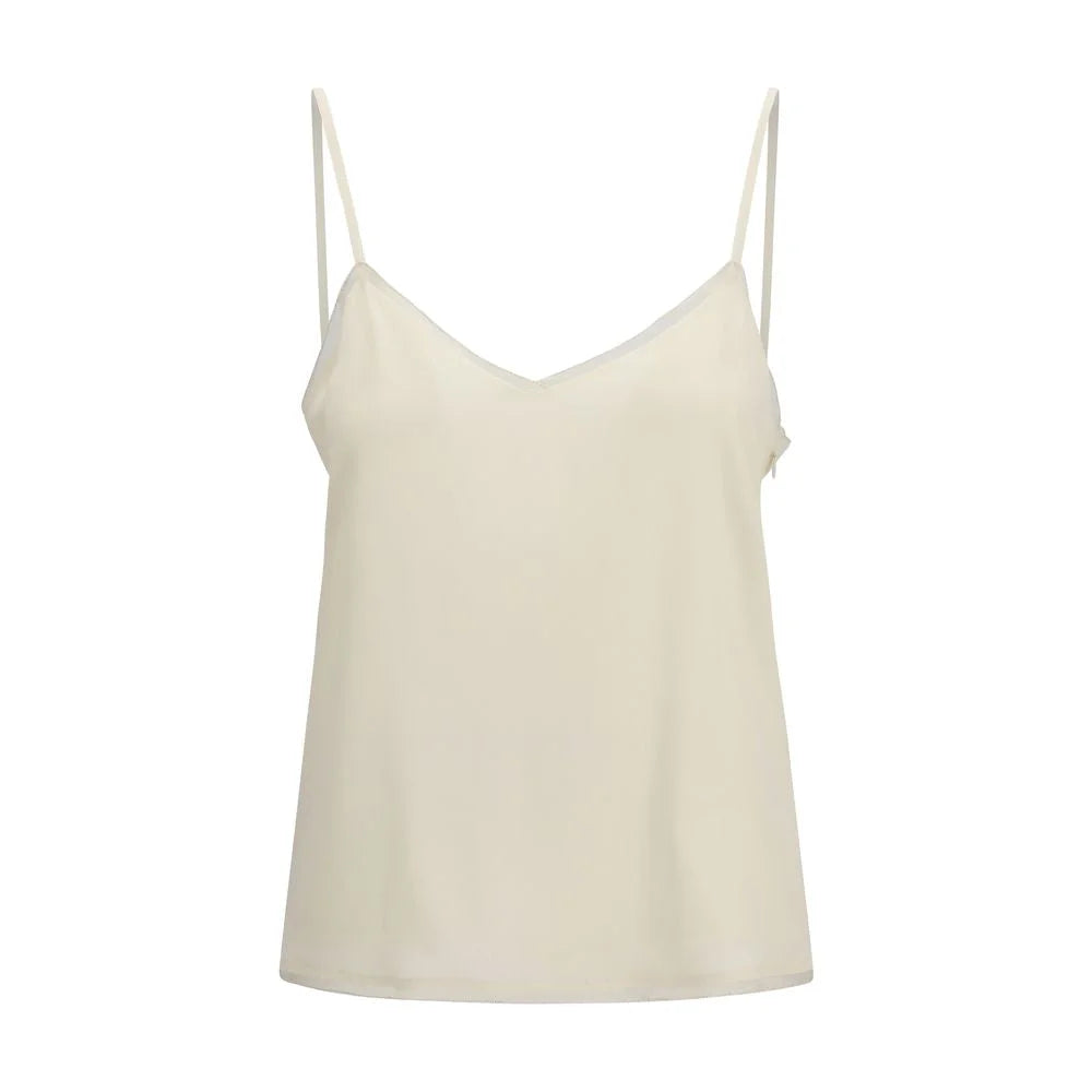 Fabiana Filippi Beige Acetate Blouse