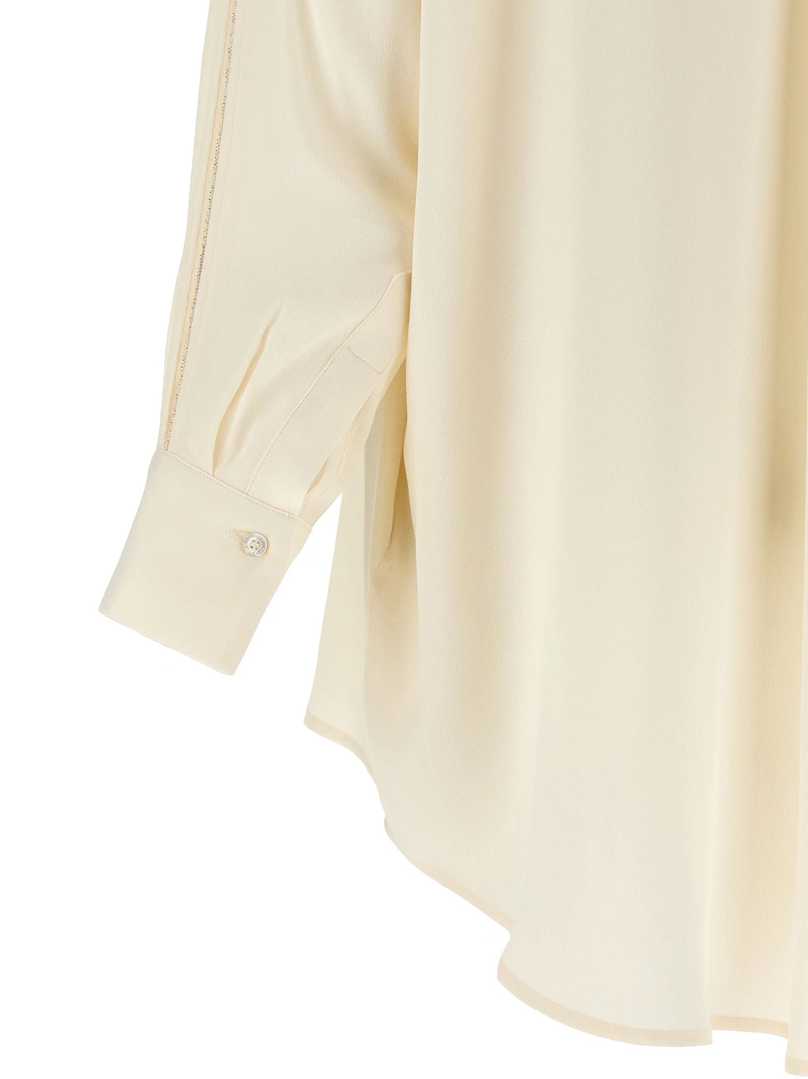 Fabiana Filippi Beige Acetate Blouse