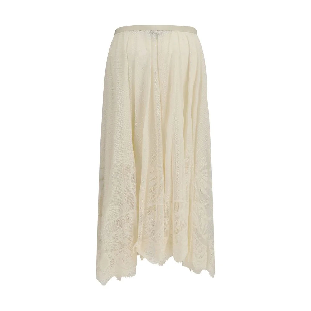 Fabiana Filippi Beige Lång Skirt i Bomull - IT44 | L