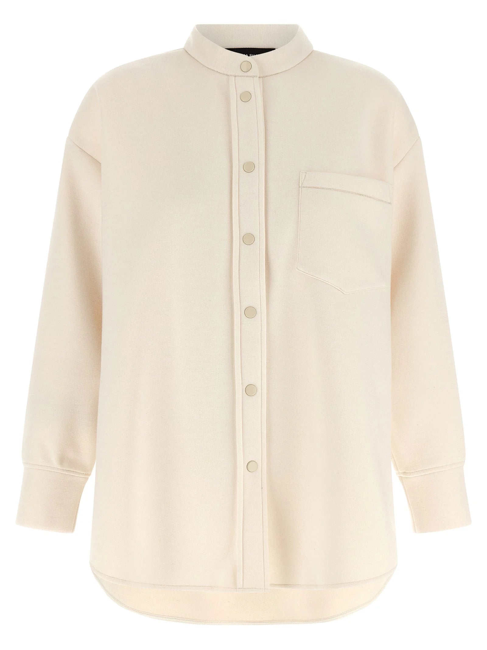 Fabiana Filippi Beige Modal Blouse