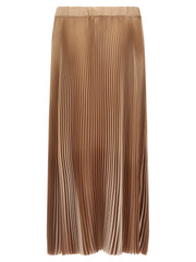 Fabiana Filippi Beige Polyester Midi Skirt