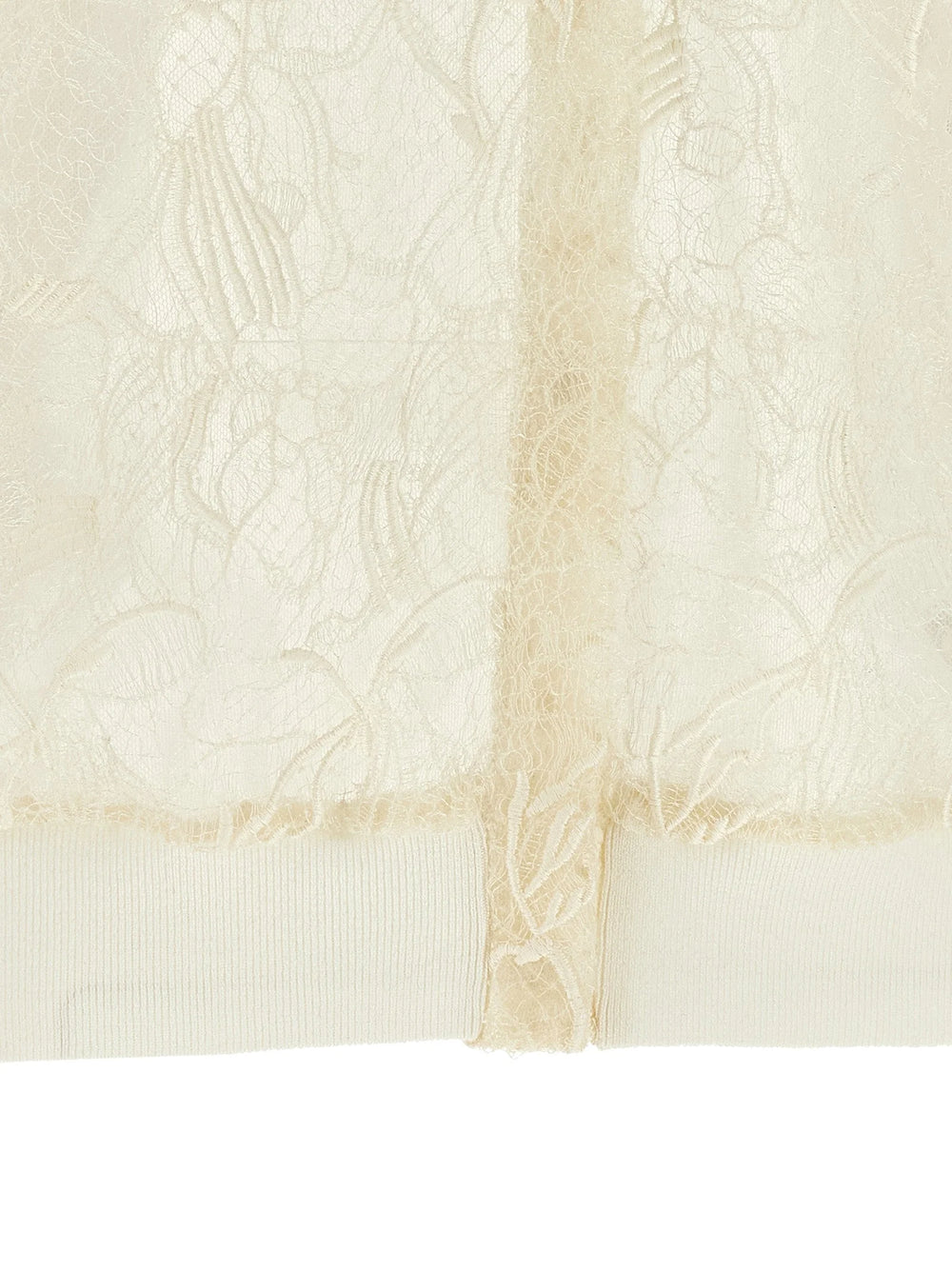 Fabiana Filippi Beige Silk Cardigan - IT42