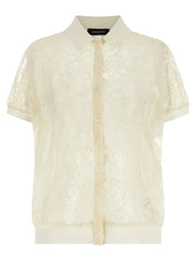 Fabiana Filippi Beige Silk Cardigan - IT42