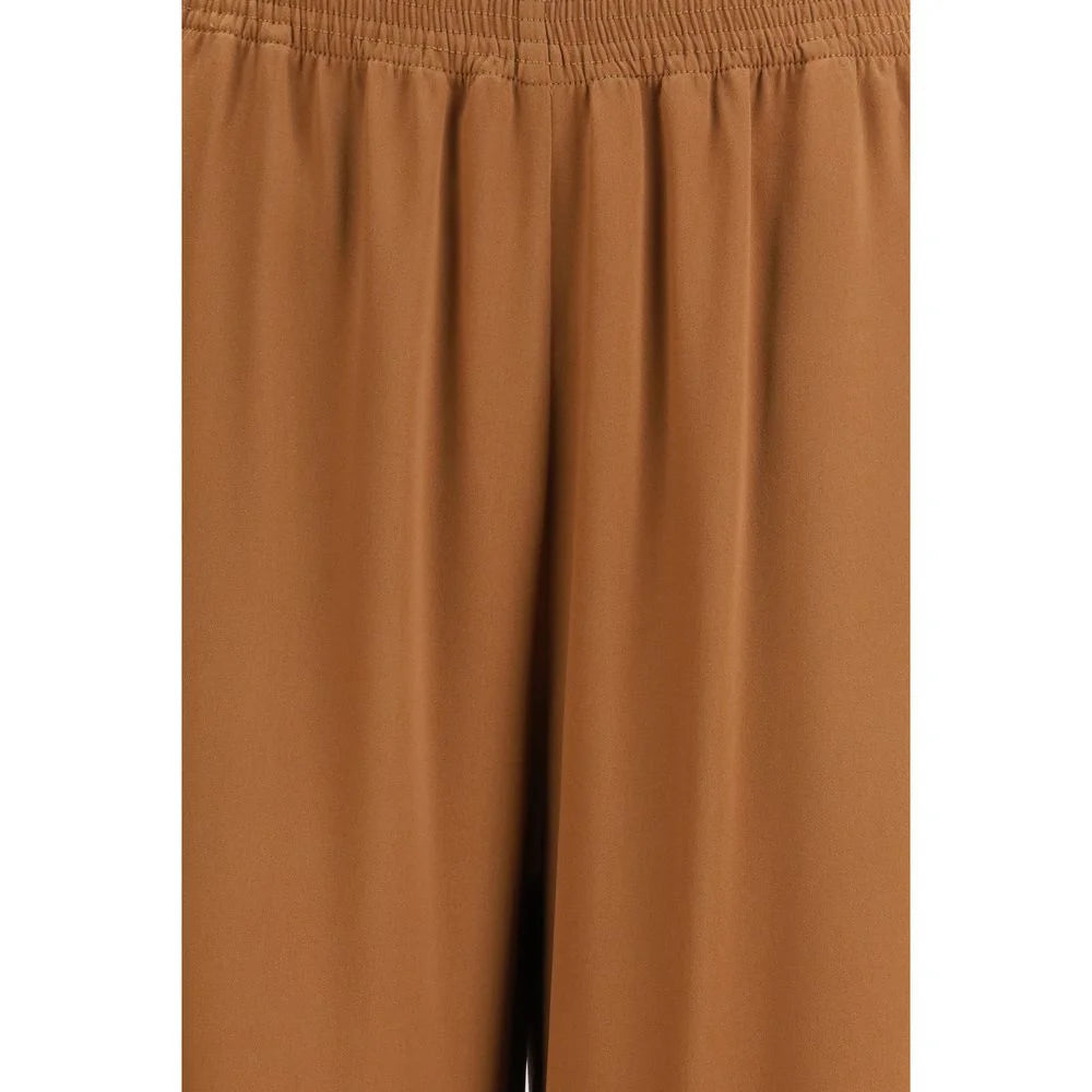 Fabiana Filippi Beige Viscose Casual Pants