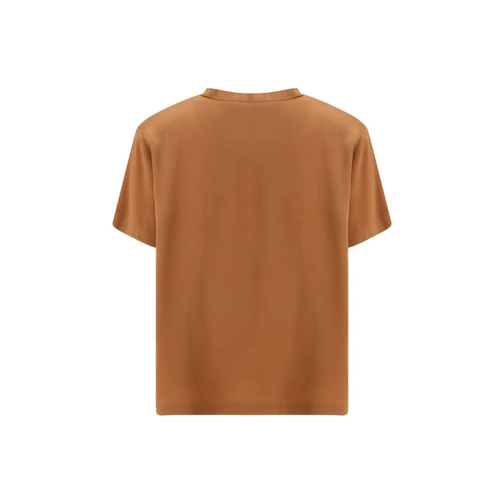 Fabiana Filippi Beige Viscose Top