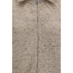 Fabiana Filippi Beige Wool Oves Aries Bomber