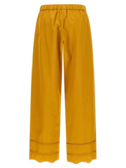 Fabiana Filippi Bicolor Cotton Casual Pants