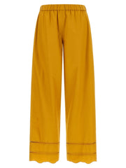 Fabiana Filippi Bicolor Cotton Casual Pants