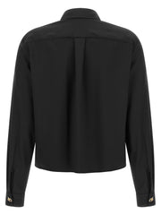 Fabiana Filippi Black Virgin Wool Blouse