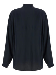 Fabiana Filippi Blue Acetate Blouse