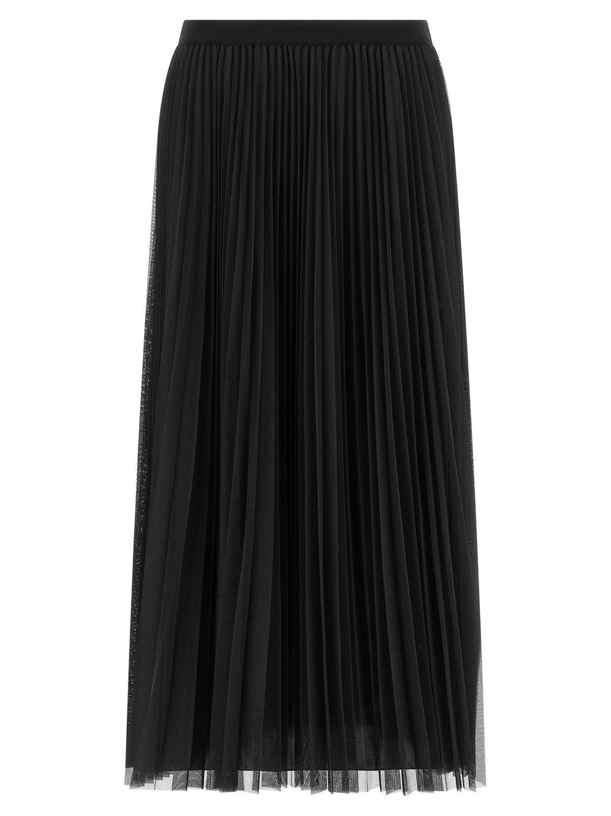 Fabiana Filippi Blue Polyester Midi Skirt