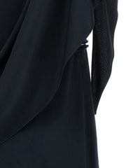 Fabiana Filippi Blue Viscose Midi Dress