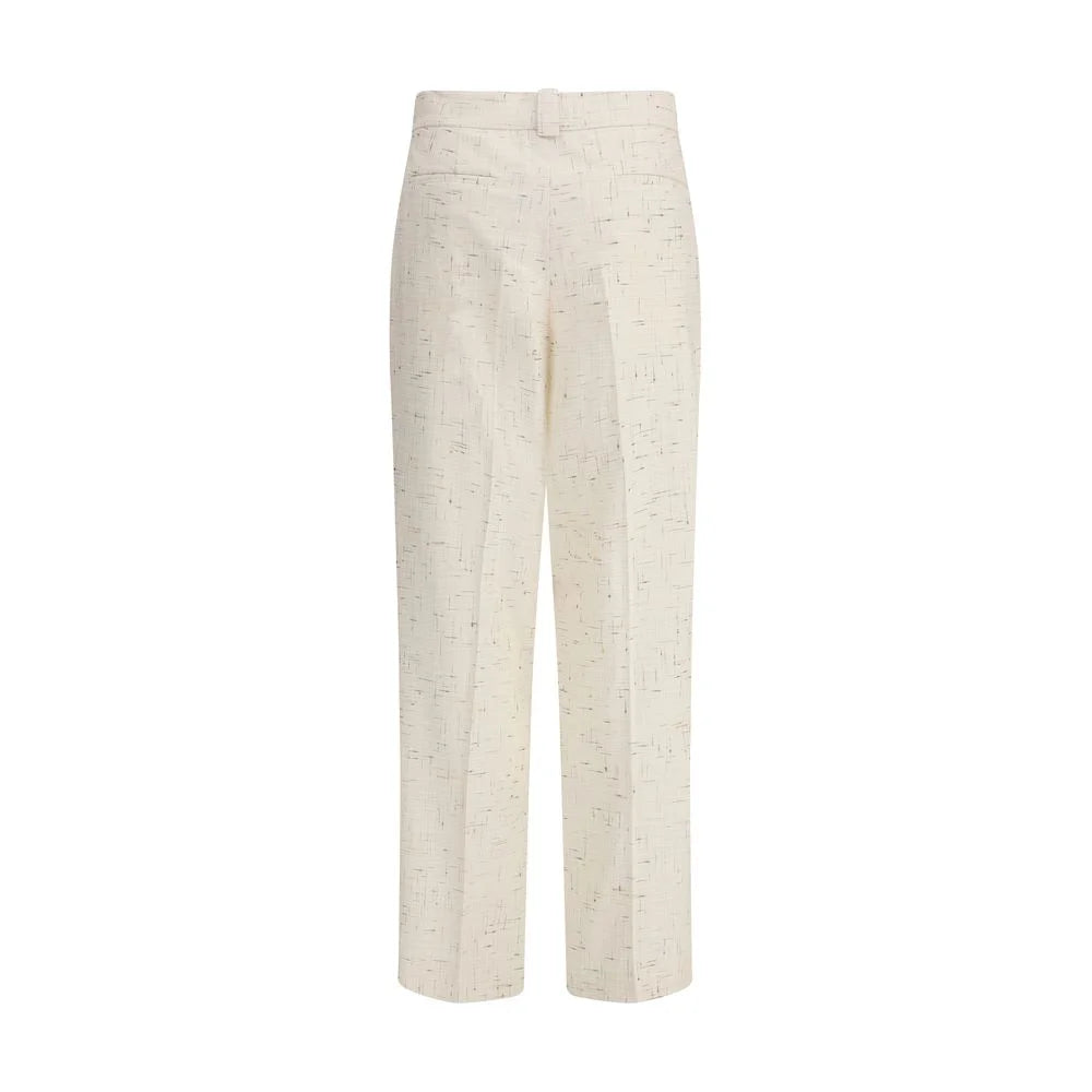 Fabiana Filippi Buttoned fabric Pants - IT42 | L