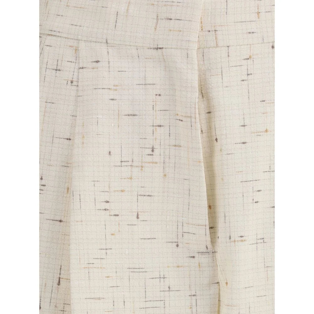 Fabiana Filippi Buttoned fabric Pants - IT42 | L