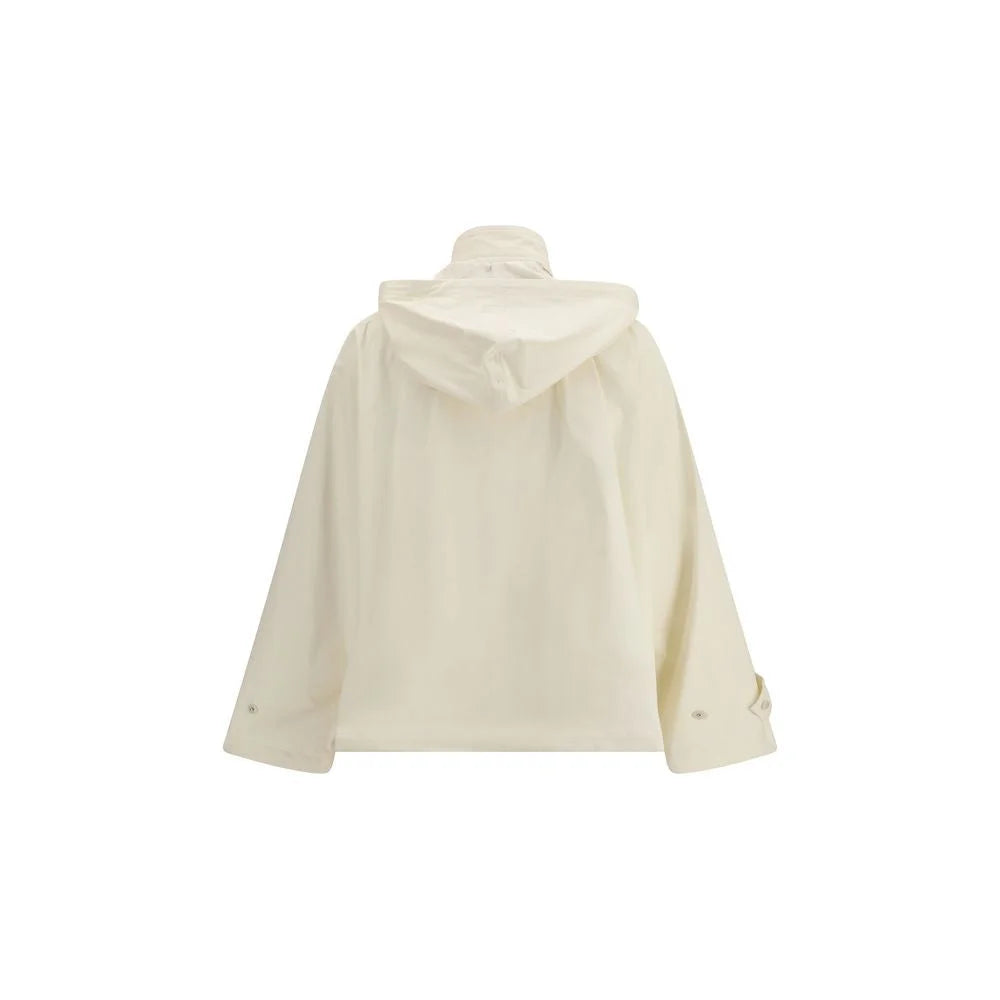 Fabiana Filippi Cream Cotton Coat