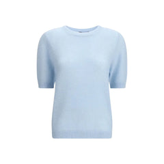 Fabiana Filippi Light Blue Polyester Sweatshirt