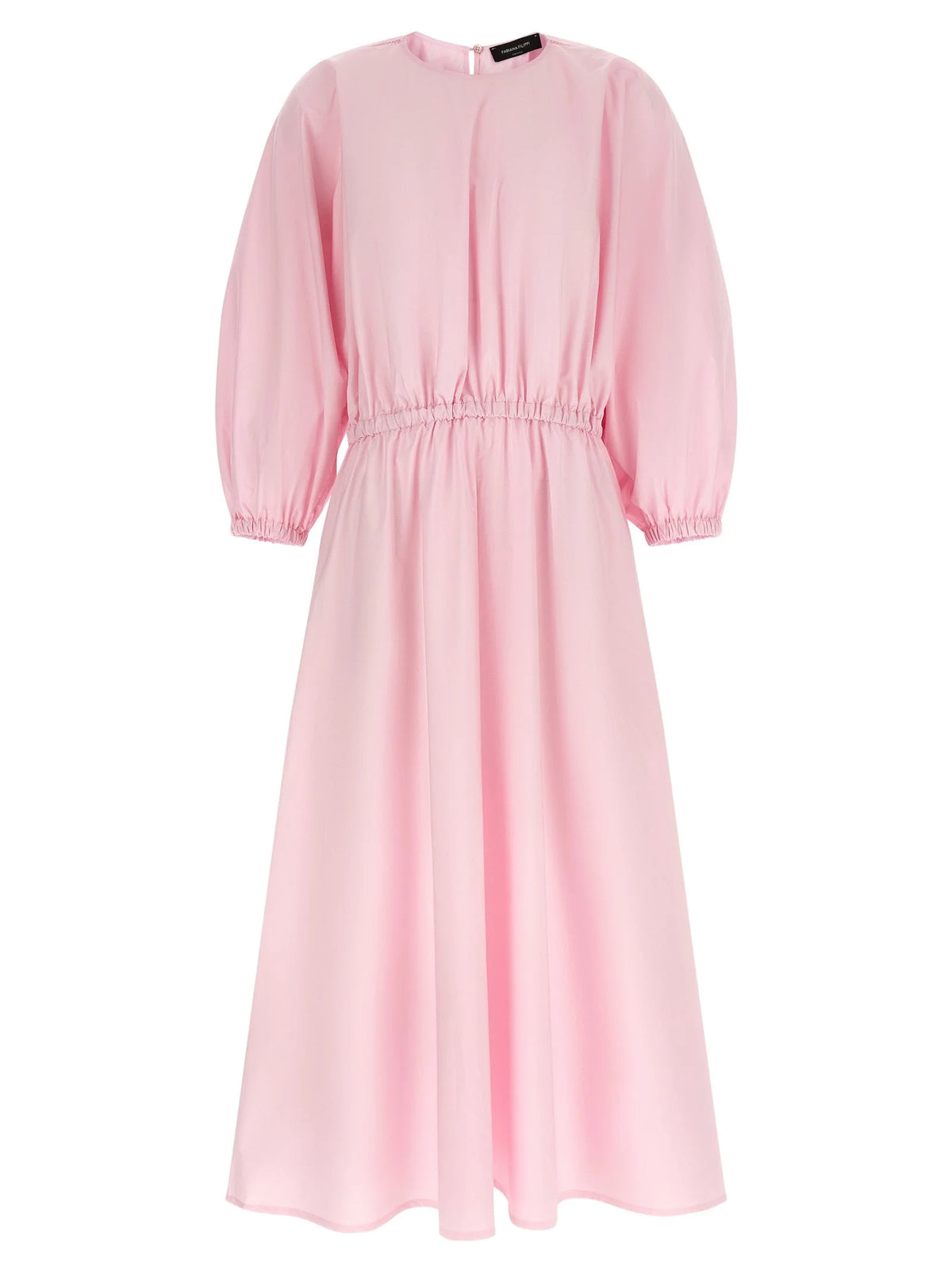 Fabiana Filippi Multicolor Cotton Long Dress - IT42