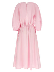Fabiana Filippi Multicolor Cotton Long Dress - IT42