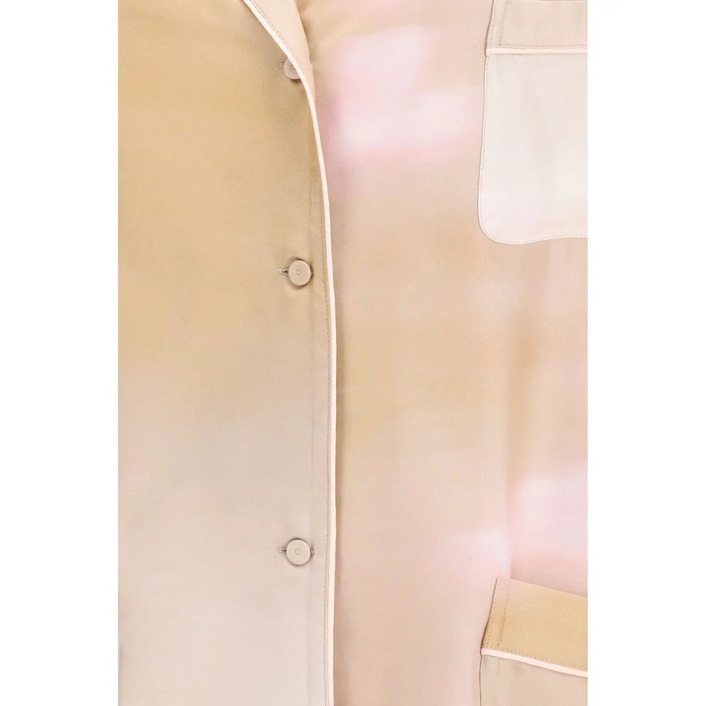 Fabiana Filippi Többszínű Selyem Mintás Inging – IT44 | L