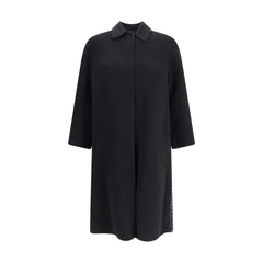 Fabiana Filippi Soft Wool and Cashmere Double Coat - IT42 | L - Overcoats