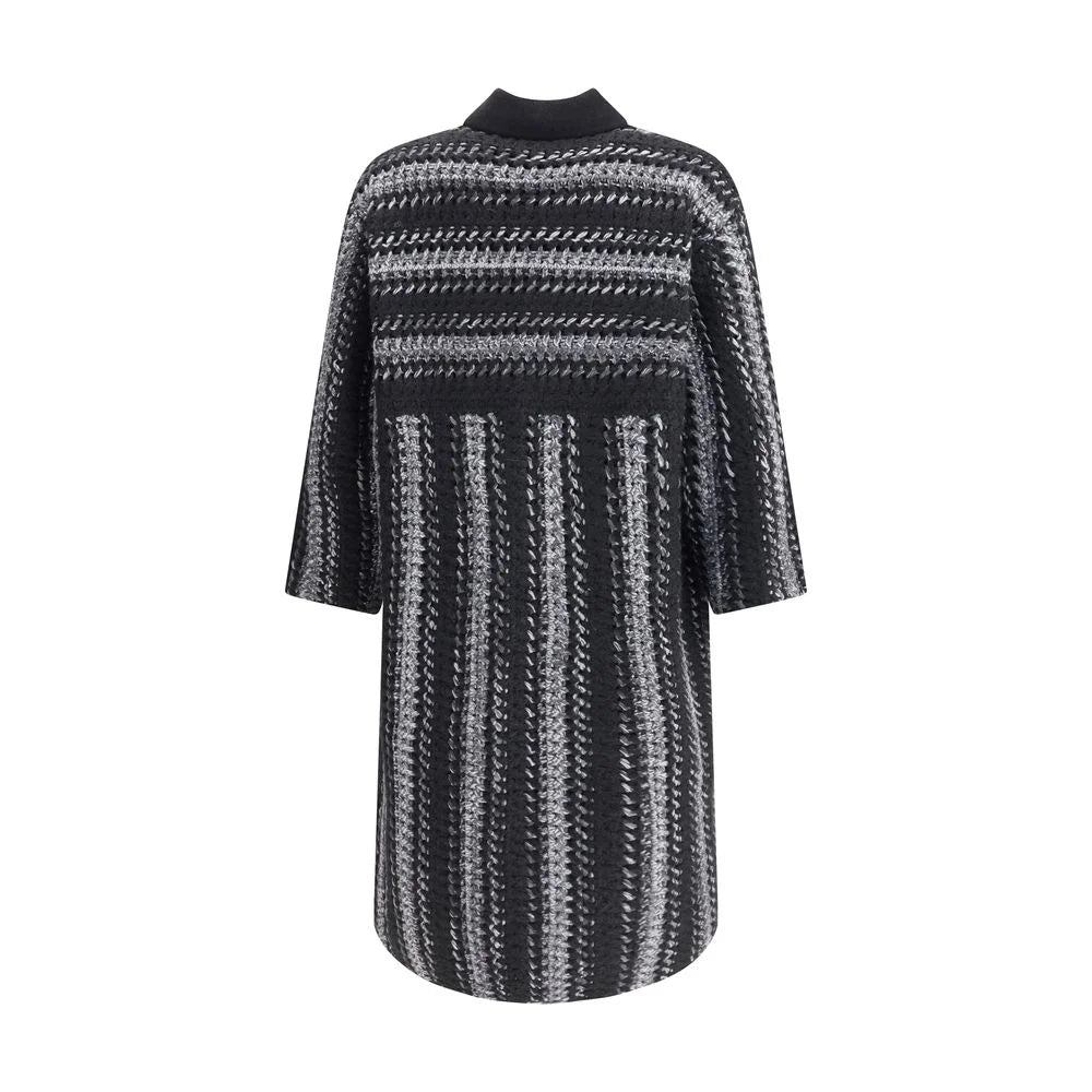 Fabiana Filippi Soft Wool and Cashmere Double Coat - IT42 | L - Overcoats